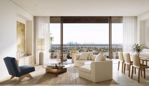 260626 Eight10 LR Living with View 2 Bedroom