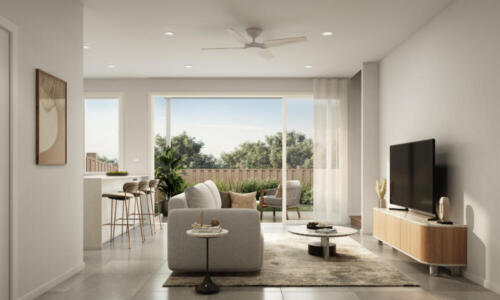 ALBA Residences Unit Type A GF Liv Kit Out HR