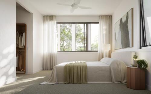 Parkside, Yeronga Interior Type1 U11 Lot21 MasterBedroom-min