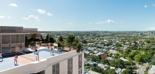 Rooftop - Pickelball 