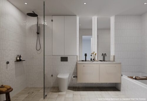 Sand Scheme Bathroom w Standard Wall Tile Finishes (1)